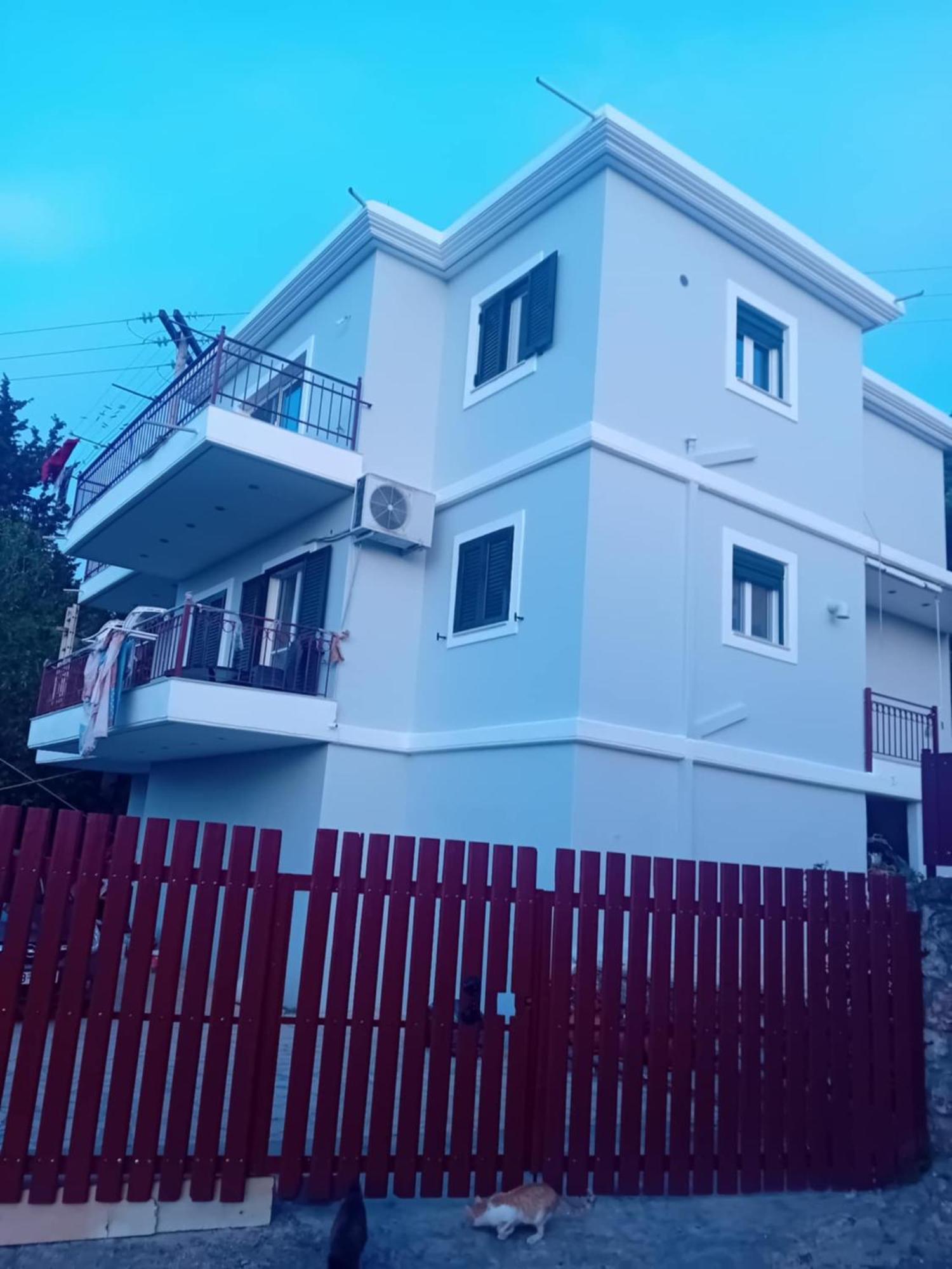 Monika Lefkada Hotel Tsoukaládhes Buitenkant foto