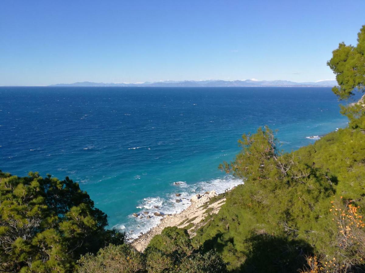 Monika Lefkada Hotel Tsoukaládhes Buitenkant foto